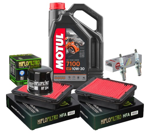 HFA1933 - Фільтри HONDA CRF 1000 AFRICA масло Motul 7100 NGK