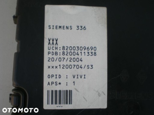 Renault Megane 2 II 02-07 1.9 DCI počítač BSI bsi