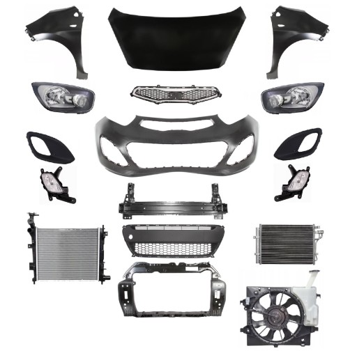 641011Y000 - PICANTO 11-17 РЕМЕНЬ ПЕРЕДНЕГО БАМПЕРА КАПОТ КРЫЛО