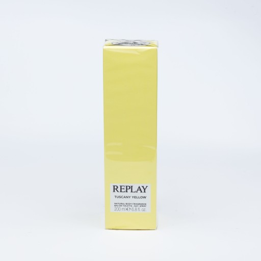 replay tuscany yellow woda toaletowa 200 ml   