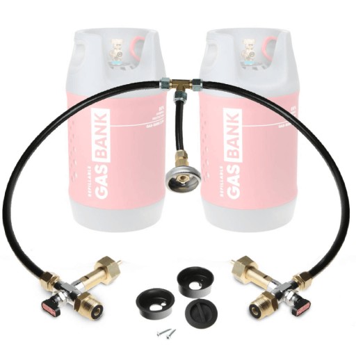 GB023-K - КОМПЛЕКТ ДЛЯ НАПОВНЕННЯ ДВОХ ЦИЛІНДРІВ GASBANK COMPOSITE