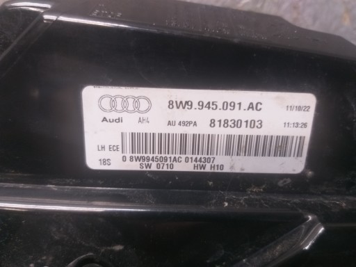 licht heck links AUDI A4 B9 KOMBI LIFT 19- 8W9945091AC