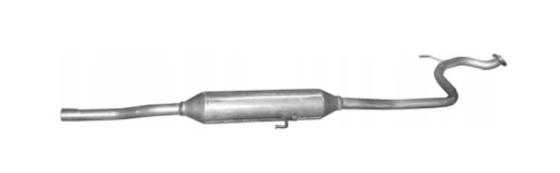 26-31 - TOYOTA Yaris 1.3 середній глушник