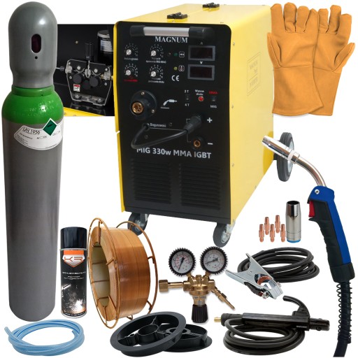 Напівавтоматичний зварювальний апарат MIG MAG Magnum MIG 330 IGBT