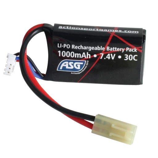 Li-Po акумулятор ASG 17462 7.4V 1000 mAh 30C