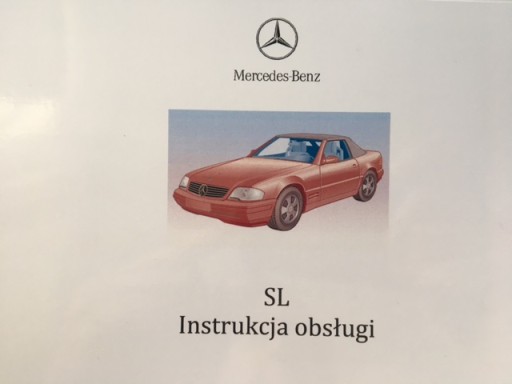 Mercedes SL R129 W129 Польська інструкція з експлуатації 1995-2001