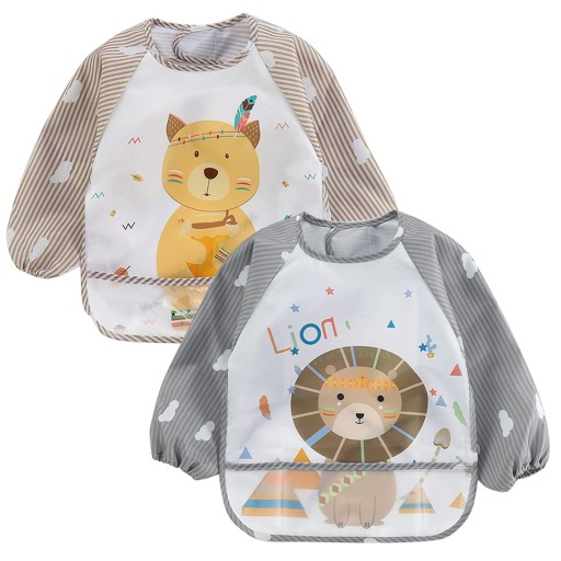 Фартух нагрудник Evewell Різнокольоровий 2 шт.