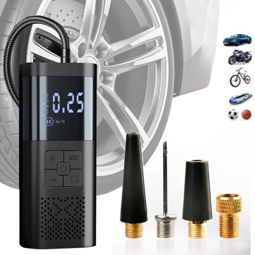 АВТОМОБІЛЬНИЙ КОМПРЕСОР ЕЛЕКТРОВЕЛОСИПЕД НАСОС МАТРАЦ КУЛЬКИ LED LCD