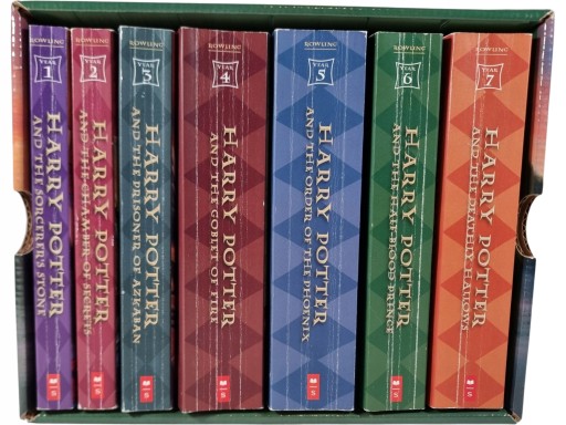 Zdjęcie egzemplarza: Harry Potter 1-7 / po angielsku / J.K. Rowling