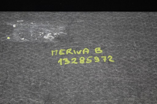 floor boot OPEL MERIVA B 13285972