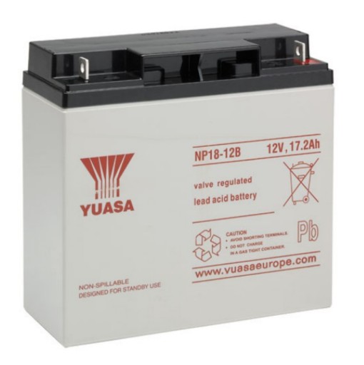 Yuasa np18-12 17.2ah 12v agm акумулятор для ups буфер касовий апарат іграшки сигналізація