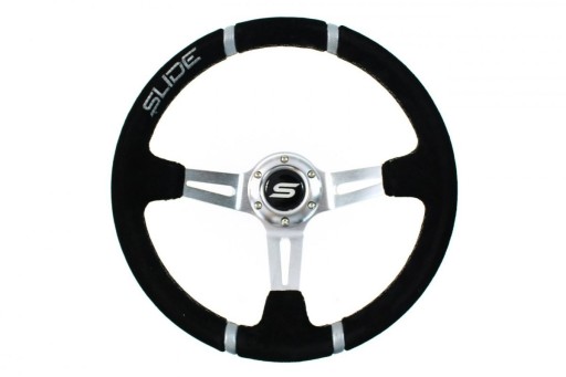 PP-KR-046 - КЕРМО СЛАЙД 350 ММ ЗМІЩЕННЯ: 90 ММ ЗАМША СРІБЛО