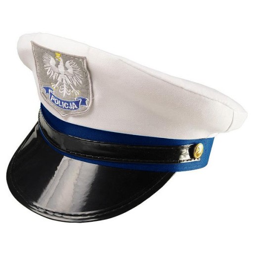 Кепка поліцейська Kraszek EKH-22522 біла