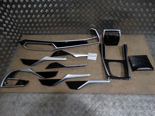 D307 6 - IDEAL DECORY STRIPES PIANO DECORS BMW X7 G07 LED 1