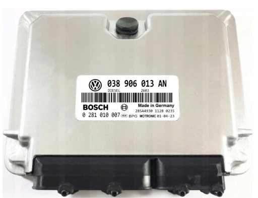 0281010007GOTOWY - Ecu комп'ютер vw 1.9 038906013an 0281010007 готовий до автомобіля