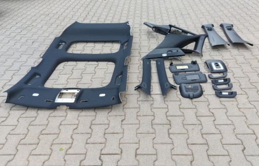 Mercedes GLA 250e LIFT II H247 roof upholstery plastics KPL AMG PANORAMA