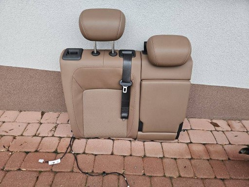 seat rear part rear leather skorzana skladana podgrzewana Opel Insignia B
