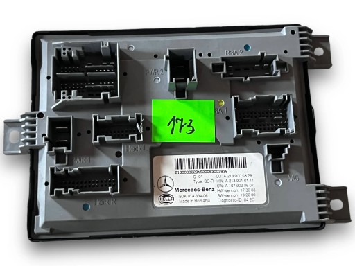 MERCEDES E KLASA W213 module SAM 2139009829 @M