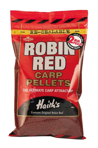 Приманка для коропа Dynamite Baits 0,9 кг Пеллет Dynamite Baits Robin Red 2мм 900г