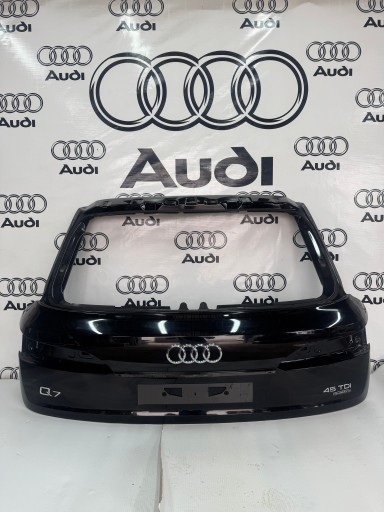 Крышка багажника audi q7 ii 4m lift 2020-2024 oe audi