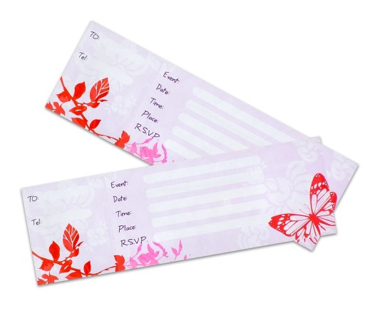 Запрошення Godan SR1102006BP10 рожевий 10 шт