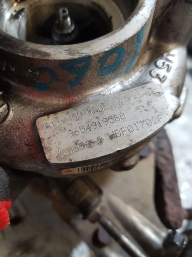TURBINA turbo PEUGEOT 407 9654919580