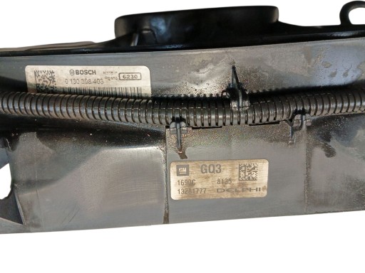 ventilátor csomag CHLODNICY OPEL ASTRA IV J 1.6 16V 115KM 13281777