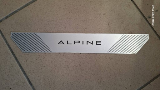 cap moulding threshold door przednich Renault Rafale 768524317R alpine