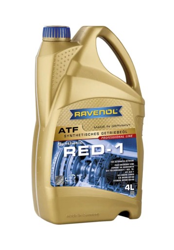 RAVENOL ATF RED-1 FLUID 4L Масло ATF HYUNDAI, KIA
