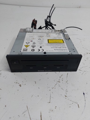 SKODA SUPERB III OCTAVIA III KODIAQ player navigation 3V0035021D EUROPA