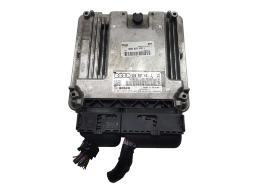 Контролер комп'ютера двигуна audi a5 i 8t 3.0 tdi 2007-2011 8r0907401j