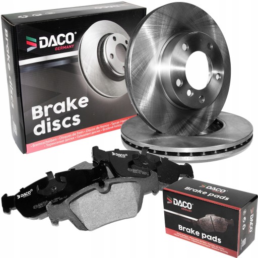 Диски и тормозные колодки DACO ПД BMW 3 E36 E46