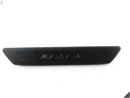 BMW 7 G12 G11 15-22 PANEL STEROWNIA Siège PAMIECI Latérale/côté Portière Arrière Gauche