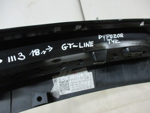 Spoiler Pare choc Arrière tylni Kia Pro Ceed 3 GT-LINE 18r- 86612-J7700
