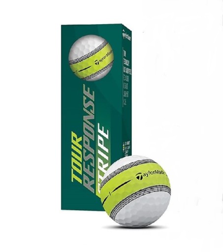 М'яч для гольфу Taylormade Tour Response Stripe 3 шт.