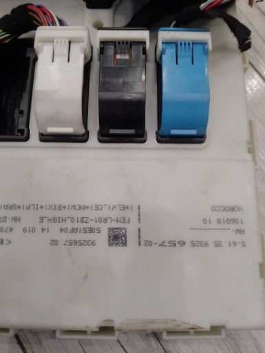 Контроллер комфорта fem 9325657 bmw f20 f21 f30