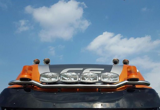 Трубопроводы на крыше Каркас крыши Daf CF Space Cab