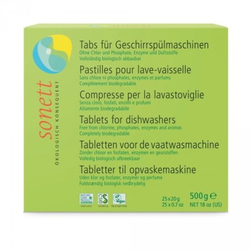 Sonett Tablety do ekologickej umývačky riadu 25 ks.