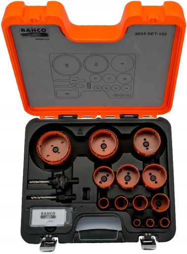 BAHCO 3834-SET-152 НАБІР КОЛЬЦЕВИХ ПИЛОК SANDFLEX