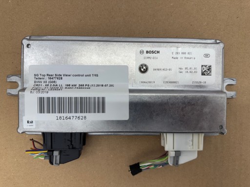 049891453 9891453 - Bmw g05 g06 g11 g30 модуль камеры i-cam 2