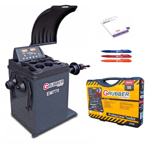 Балансувальний комплект автом. EM770 з валізою 56 elem.