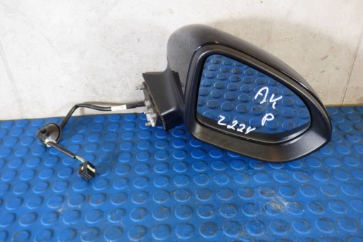 mirror right 5PIN original EUROPA paint Z22Y Opel Astra K V