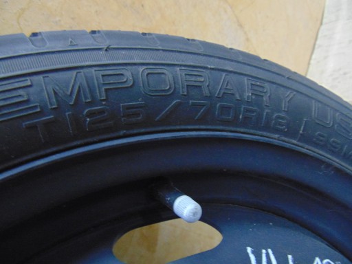 KOŁO DOJAZDOWE DOJAZDÓWKA VW GOLF VII LEON III 18"