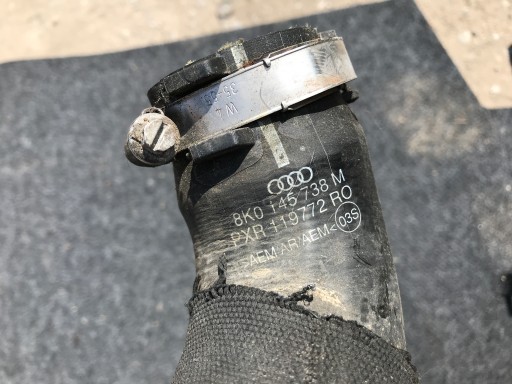 AUDI A4 B8 A5 Schlauch Rohr Schlauch intercooler 8K0145738M