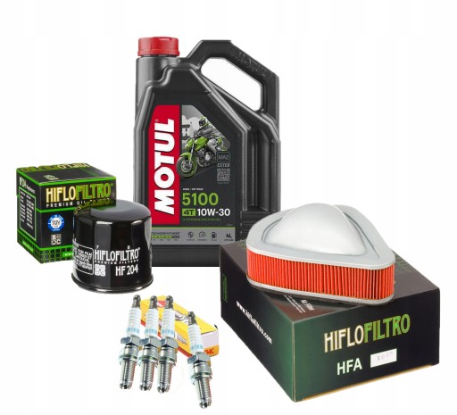 Масло Motul 5100 HONDA VT 1300 CX SC61Filter Свічки запалювання