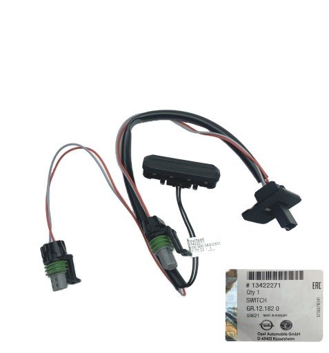 13422271 - КНОПКА БАГАЖНИКА РУЧКА ДВЕРИ OPEL MERIVA B 10-