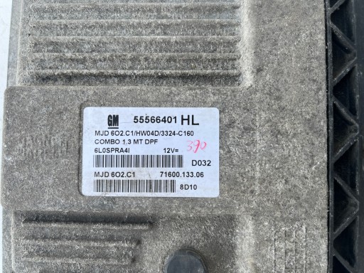 Centralina Motore ECU computer Opel COMBO C 1.3CDTI 55566401