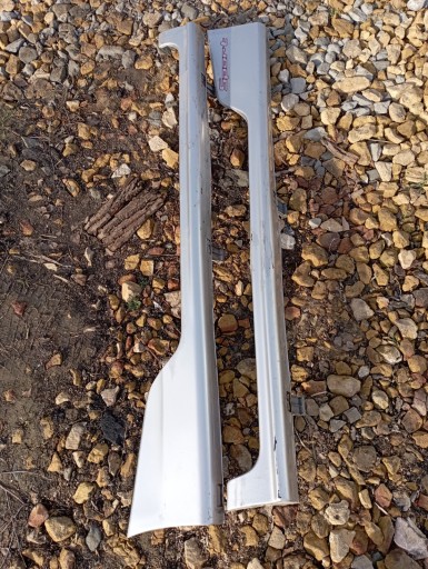 Накладки на пороги Honda Civic VII Type Sport