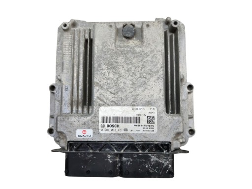 computer of the engine FIAT DOBLO II 1.6 D MULTIJET 46341292 0281033461