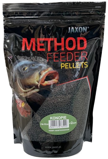 Пеллет Jaxon Pellet Method Feeder конопля 2 мм 500 г